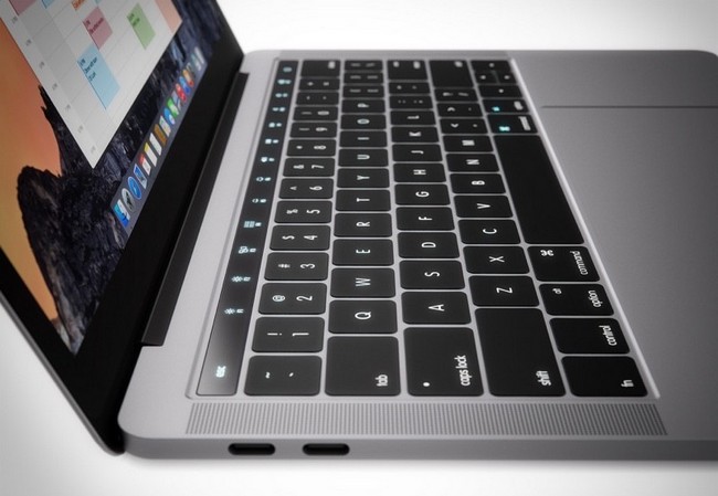 Торговые марки Magic Toolbar и Smart Button указывают на названия нововведений MacBook Pro