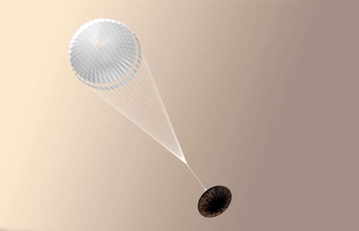 Mars Reconnaissance Orbiter помог найти место падения зонда «Скиапарелли» - 1