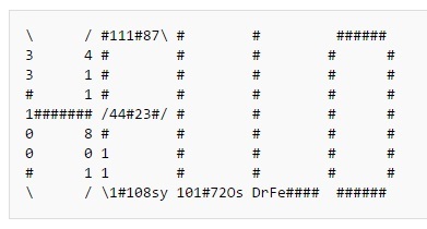 Примеры кода на 39 эзотерических языках программирования - 30