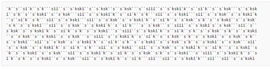 Примеры кода на 39 эзотерических языках программирования - 32