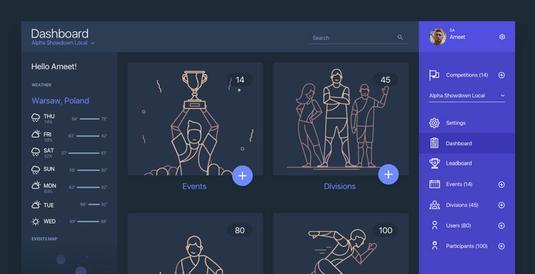 Dribbble обзор №2 — наиболее интересные дизайны интерфейсов за последние 2 недели - 4