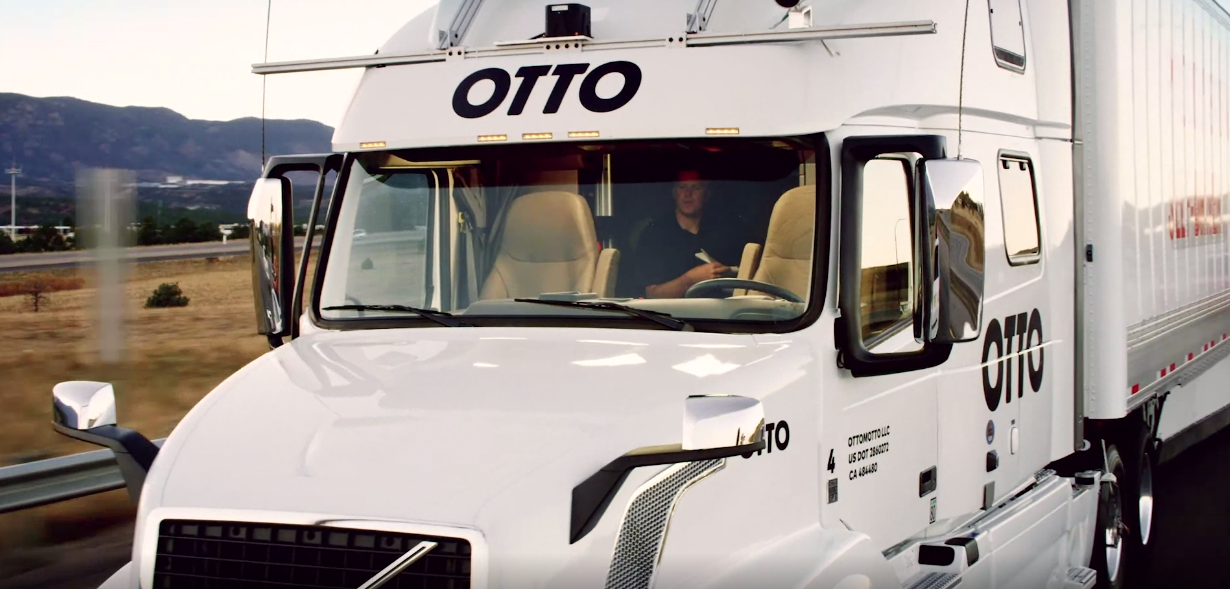 Автономная фура Otto от Uber совершила свой первый беспилотный рейс - 1