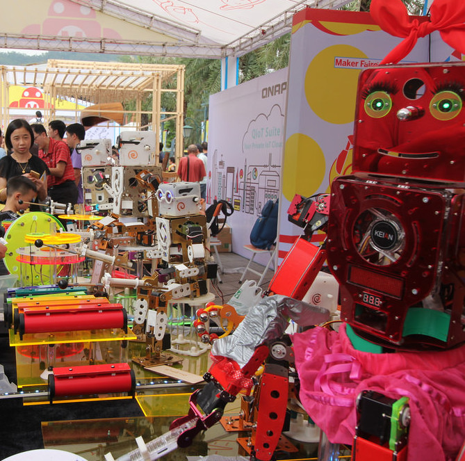 Фотоэкскурсия по выставке MakerFaire 2016 в Шэньчжене, часть 1 - 14