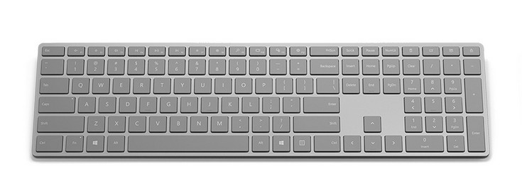 Microsoft представила клавиатуры Surface Keyboard и мышь Surface Mouse