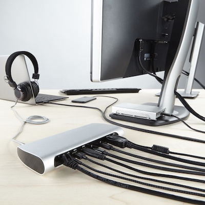 Док-станция Belkin Thunderbolt 3 Express Dock HD насчитывает множество портов