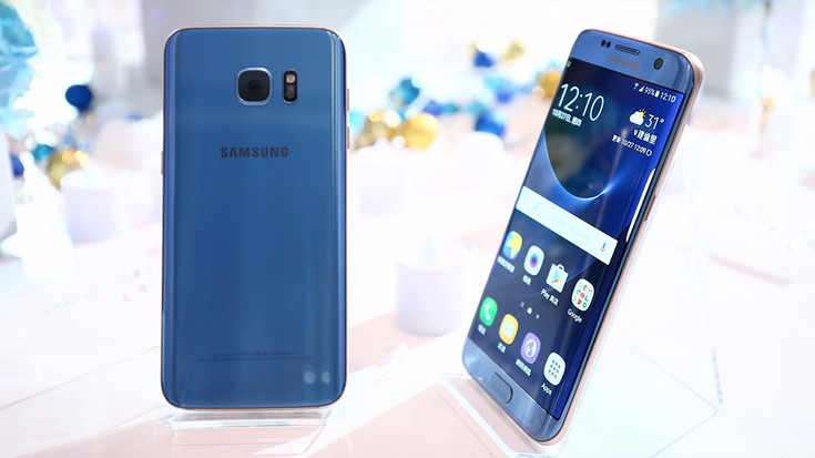 Samsung Galaxy S7 Edge в цвете Blue Coral появится в продаже менее чем через неделю