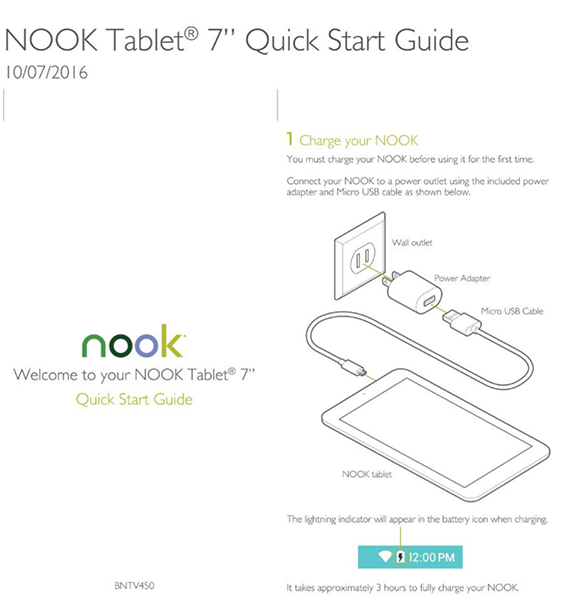 Новый Barnes & Noble Nook 7