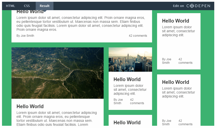 Верстаем новостной сайт с помощью Flexbox - 6 image