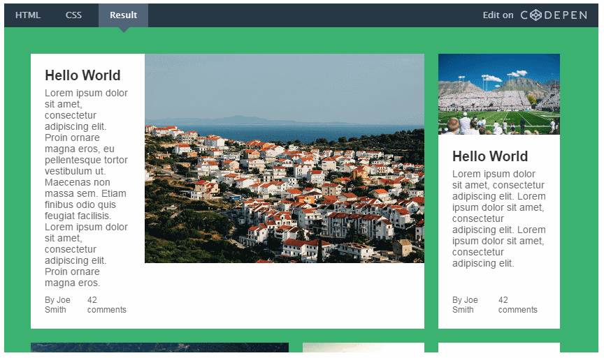 Верстаем новостной сайт с помощью Flexbox - 7 image