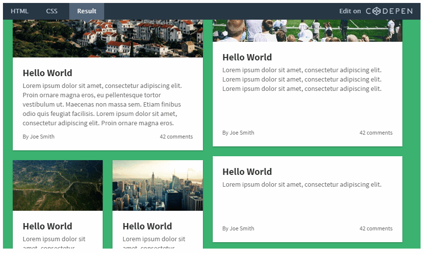Верстаем новостной сайт с помощью Flexbox - 8 image