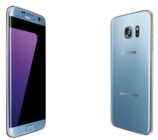 Смартфон Samsung Galaxy S7 Edge в цвете Blue Coral поступил в продажу раньше срока