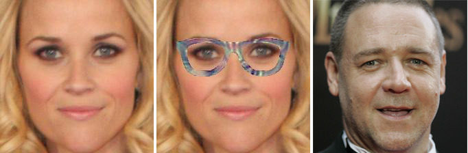 Специальные очки меняют личность человека для системы распознавания лиц - 1 Специальные очки меняют личность человека для системы распознавания лиц - 1