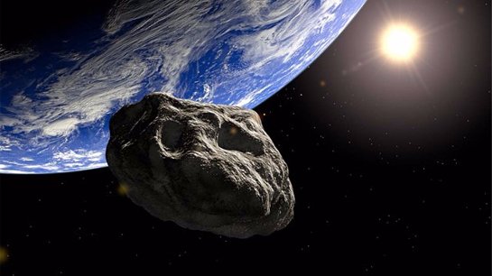 Земля чудом избежала столкновения с астероидом