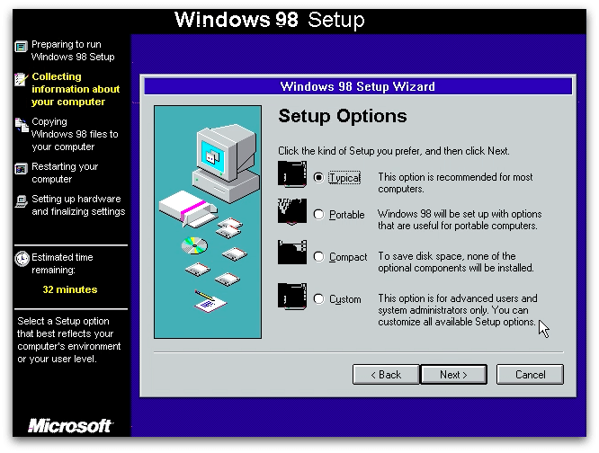 Дайджест продуктового дизайна, октябрь 2016 - 17 Why Windows 98’s User Onboarding is Better Than Yours
