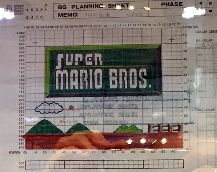 Чудесные эскизы игры Super Mario Bros - 3
