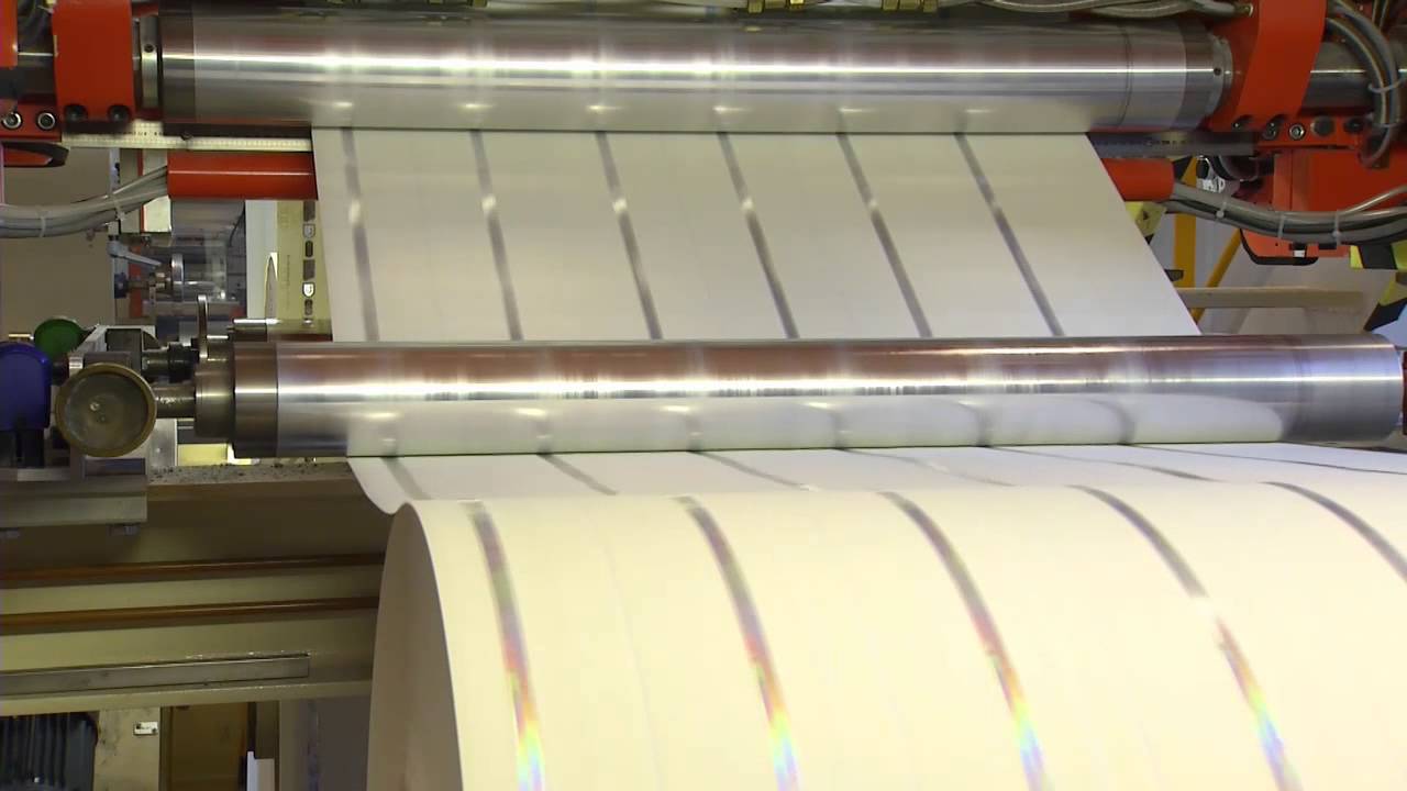 Как делают бумажные деньги - 2