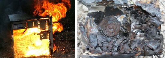 Молоток, термит и магнитное поле для быстрого уничтожения данных - 5 image alt text