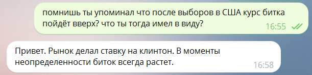 Победа Трампа: фондовые рынки падают, биткоин и золото растут - 2 Победа Трампа: фондовые рынки падают, биткоин и золото растут - 2