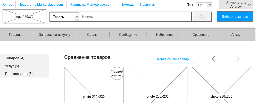 Проектирование большого проекта на примере аналога Alibaba.com - 18