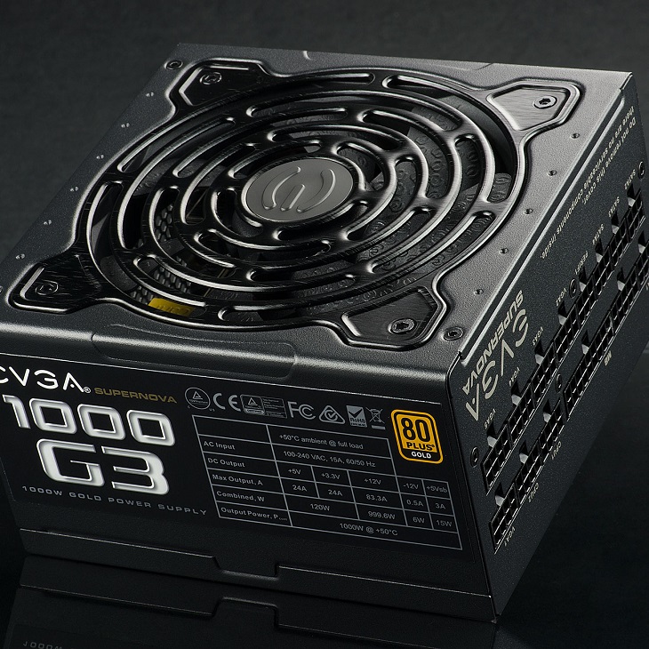 БП EVGA SuperNOVA G3 получили модульную конструкцию и сертификат 80 Plus Gold