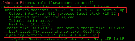 Сети для самых матёрых. Часть двенадцатая. MPLS L2VPN - 18