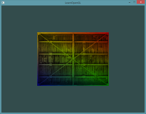 learnopengl. Урок 1.6 — Текстуры - 11 Результат со смешиванием