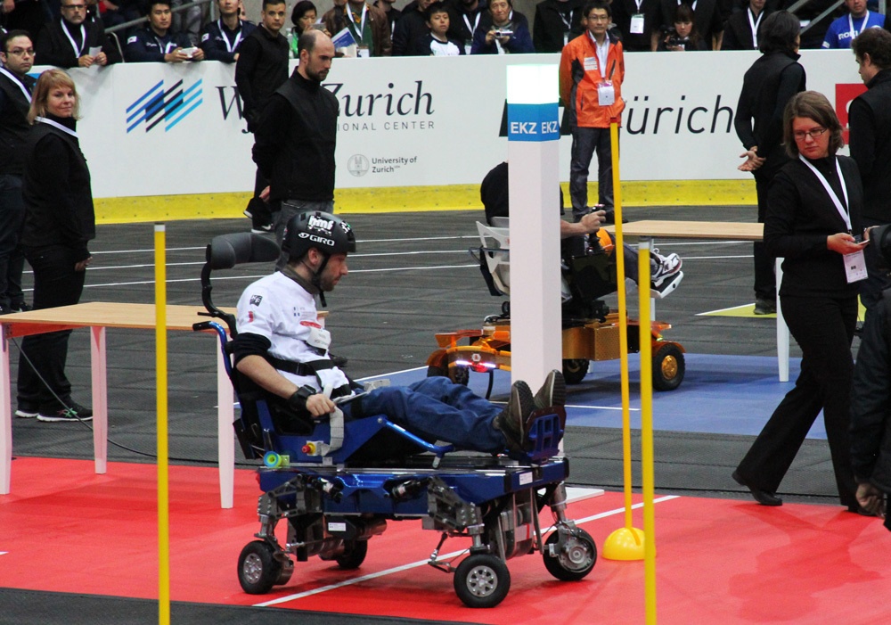 Гонки на инвалидных колясках — фото-видео отчет по Cybathlon 2016 - 1