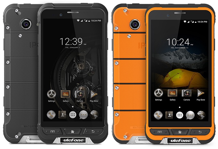 Смартфон Ulefone Armor также поддерживает управление мокрыми пальцами