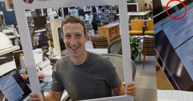 Марк Цукерберг не готов к автоматической публикации статусов в Facebook. Камера его ноутбука предусмотрительно заклеена