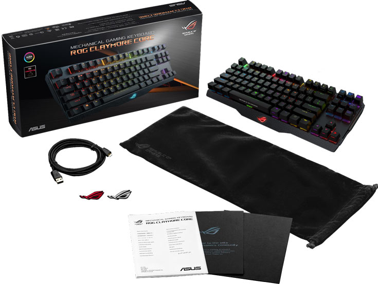 В новых клавиатурах используются переключатели Cherry MX RGB LED