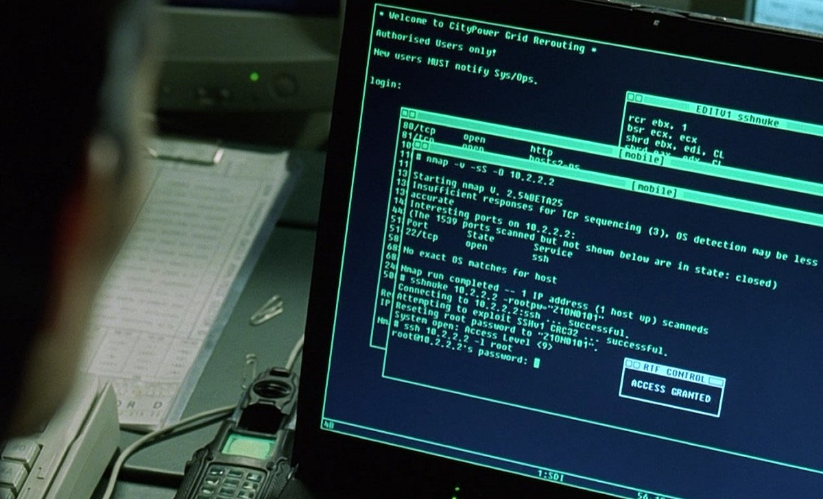 Сканер nmap как главный инструмент кино-хакеров - 3