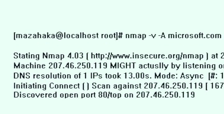 Сканер nmap как главный инструмент кино-хакеров - 36