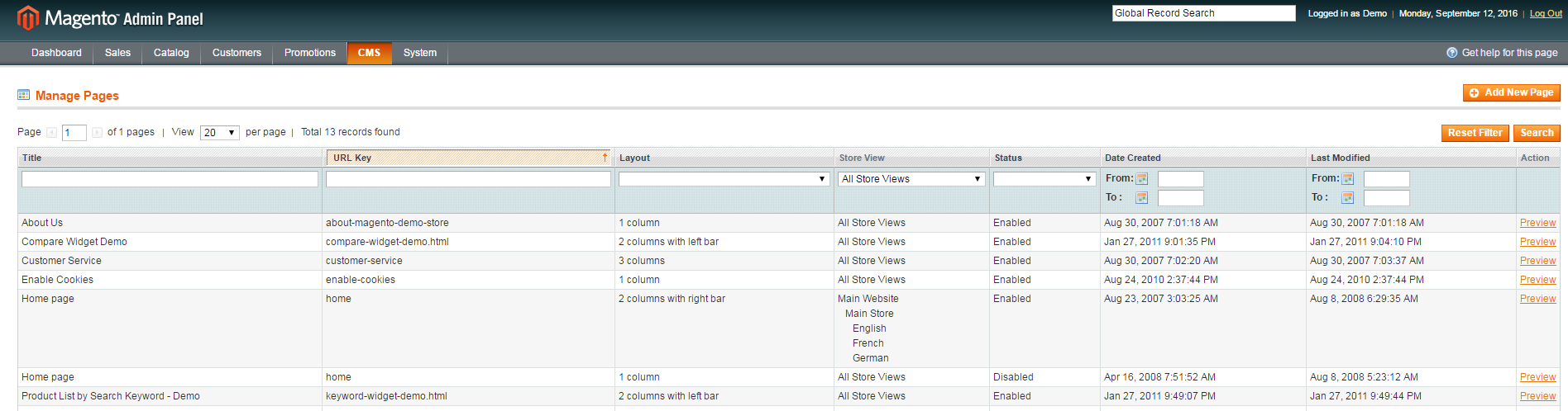 Magento 2. Ui Grid - 3