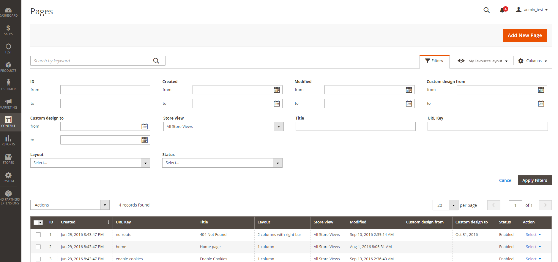 Magento 2. Ui Grid - 4