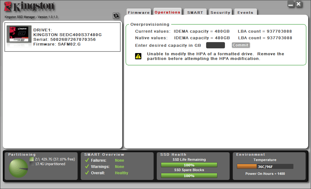 Kingston DC400: вместительные SSD за разумные деньги - 4 Kingston DC400: вместительные SSD за разумные деньги - 4