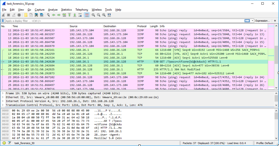 CTFzone write-ups – First comes Forensics - 3