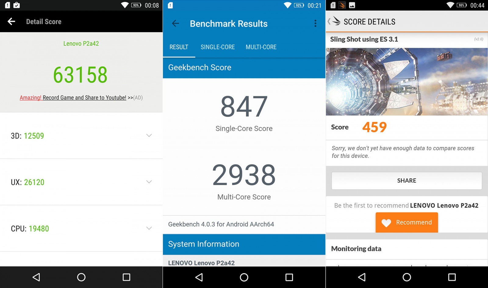 Lenovo P2: 5100 мАч и 3 дня без подзарядки - 5