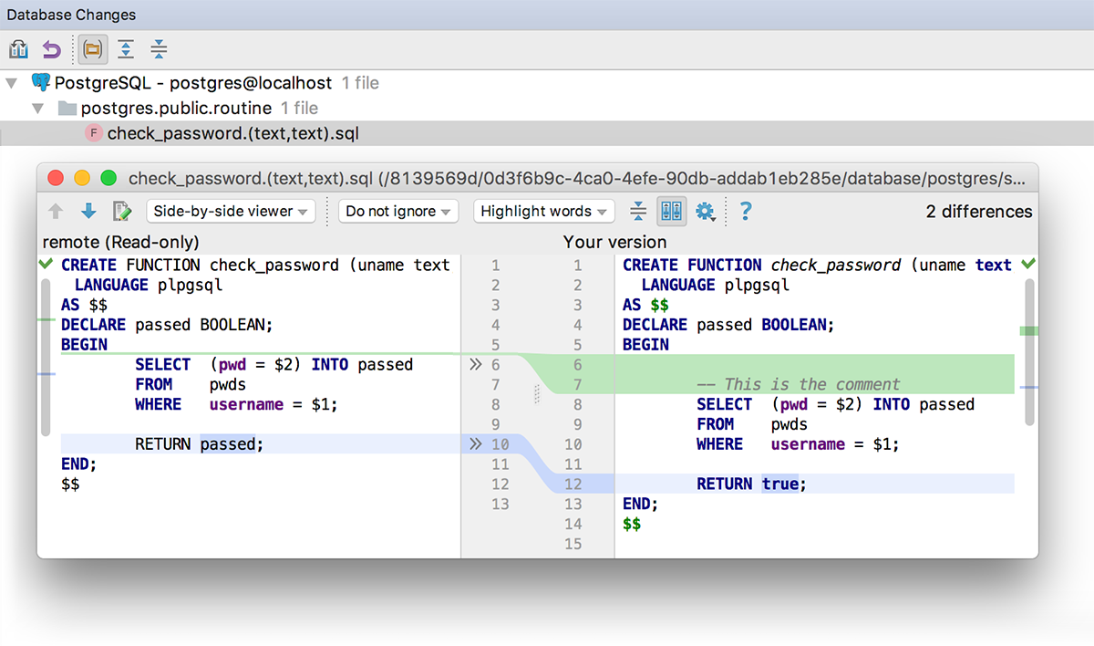 Релиз DataGrip 2016.3 - 9