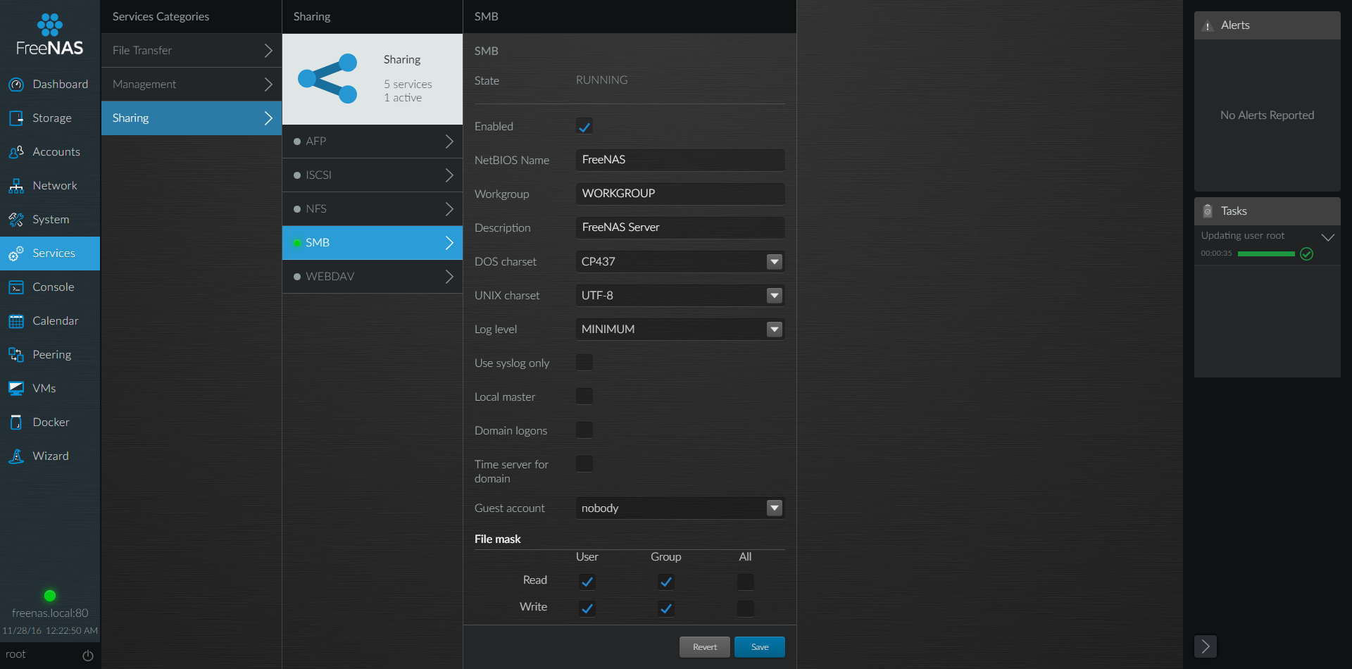 FreeNAS 10 — новое лицо старого хранилища - 9