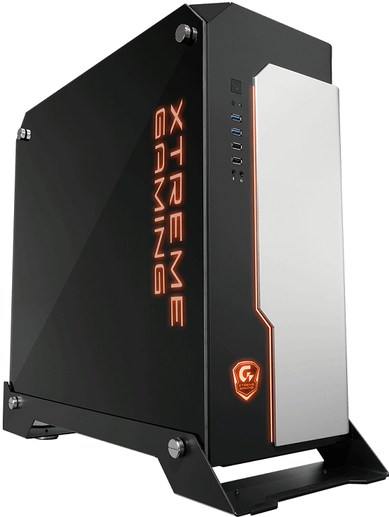 Корпус Gigabyte XC700W лишен вентиляторов, забирающих воздух