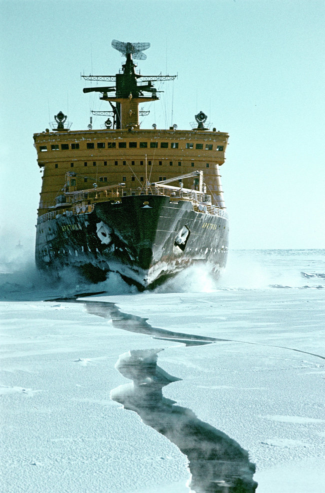 Мирный атом взламывает льды: наш атомный ледокольный флот - 26