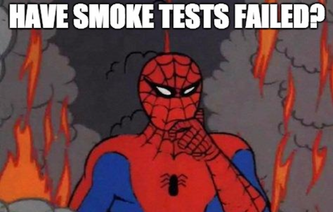 Покрываем проект smoke-тестами, пока он не сгорел - 1