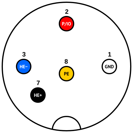 Компактный контроллер для паяльника Ersa i-Tool. Часть 1 - 2 Распиновка DIN-разъёма i-Tool