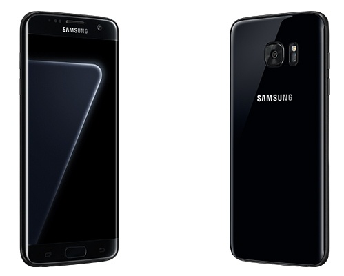 Смартфон Samsung Galaxy S7 Edge в цвете Black Pearl оснащен 128 ГБ флэш-памяти