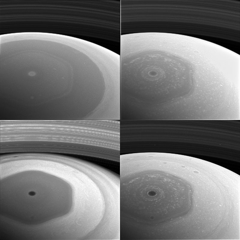 Кассини прислал первые снимки Сатурна с новой орбиты - 2