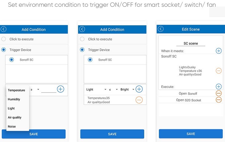 Устройство Sonoff SC построено на популярной связке ESP8266 и Atmega328