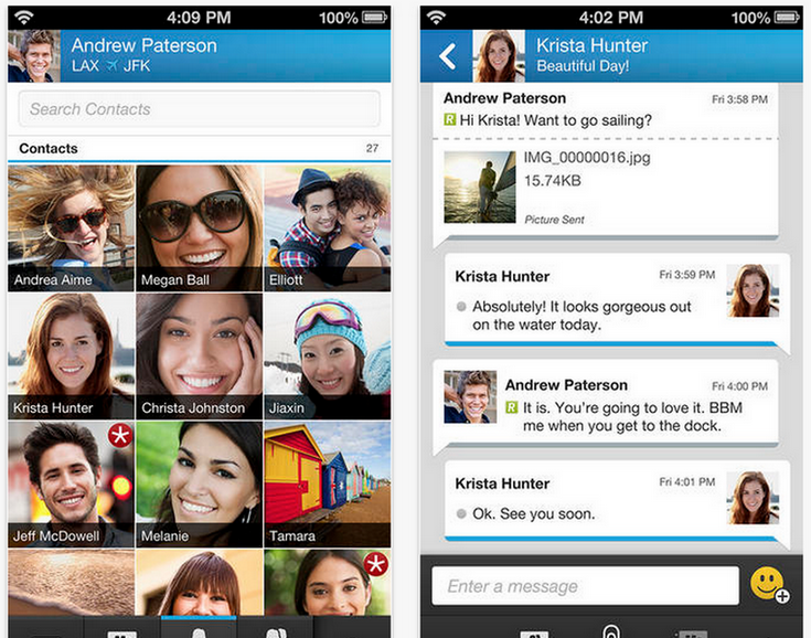 BlackBerry Messenger придёт на новую операционную систему