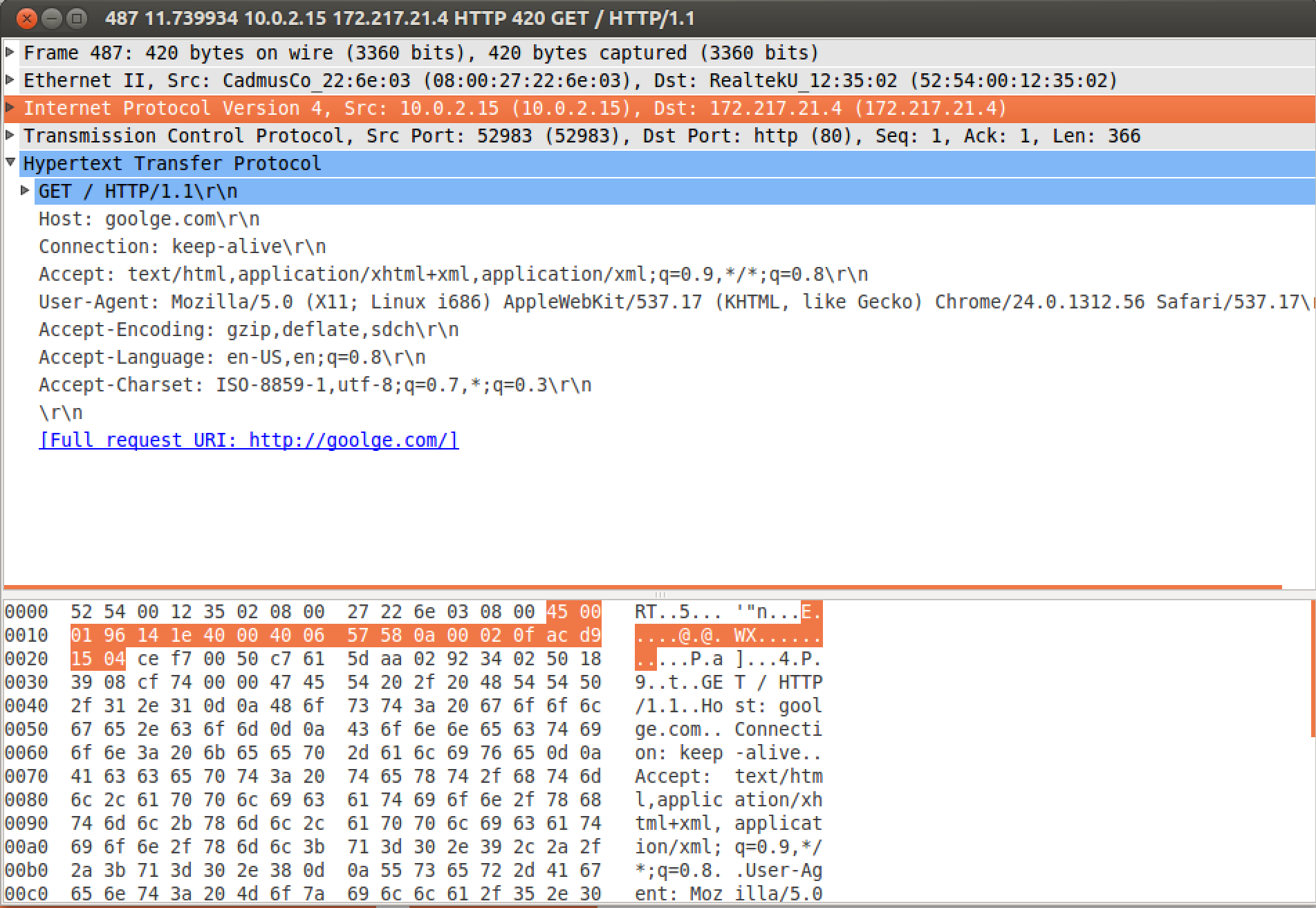 Создание и тестирование Firewall в Linux, Часть 2.1. Введение во вторую часть. Смотрим на сеть и протоколы. Wireshark - 8