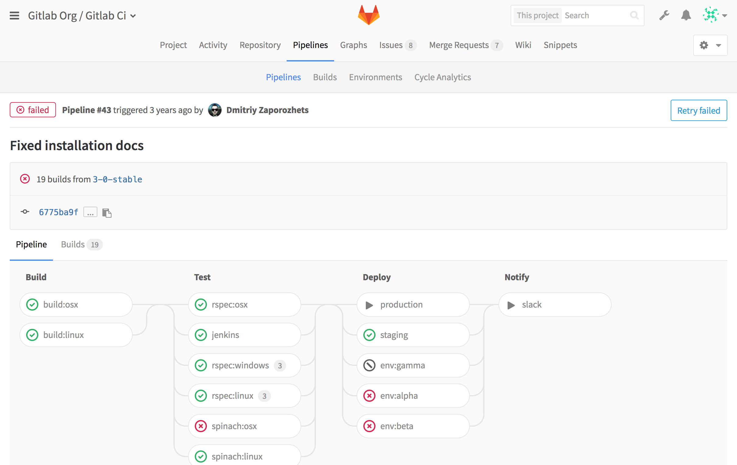 Вышел GitLab 8.14 - 10