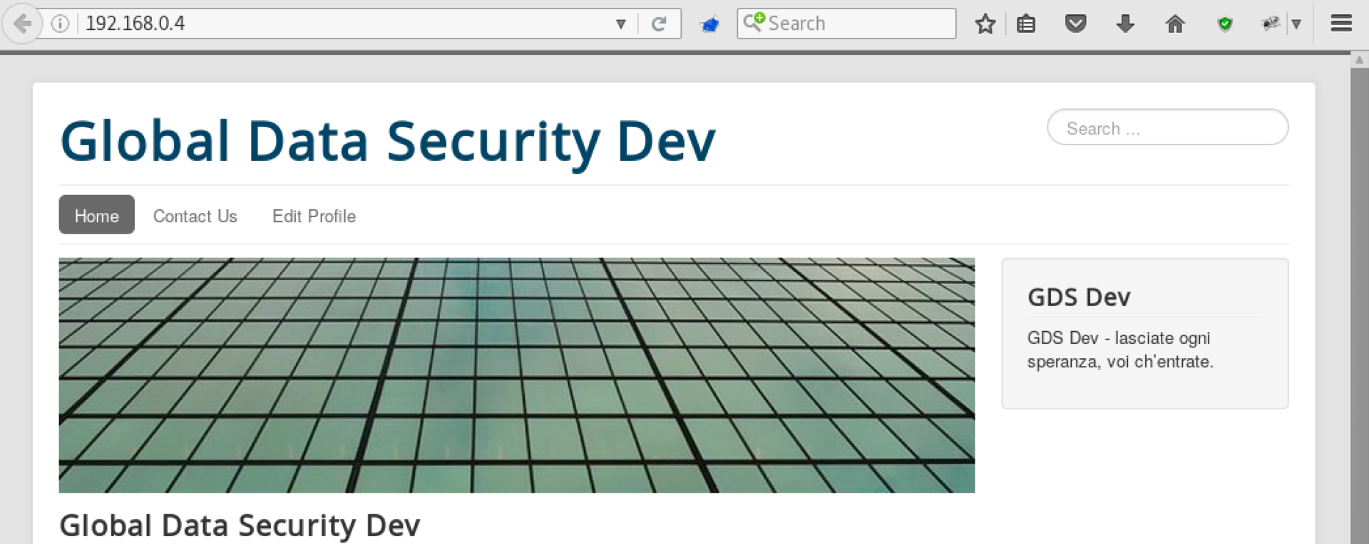 Пентест в Global Data Security — прохождение 10-й лаборатории Pentestit - 36 Пентест в Global Data Security — прохождение 10-й лаборатории Pentestit - 36